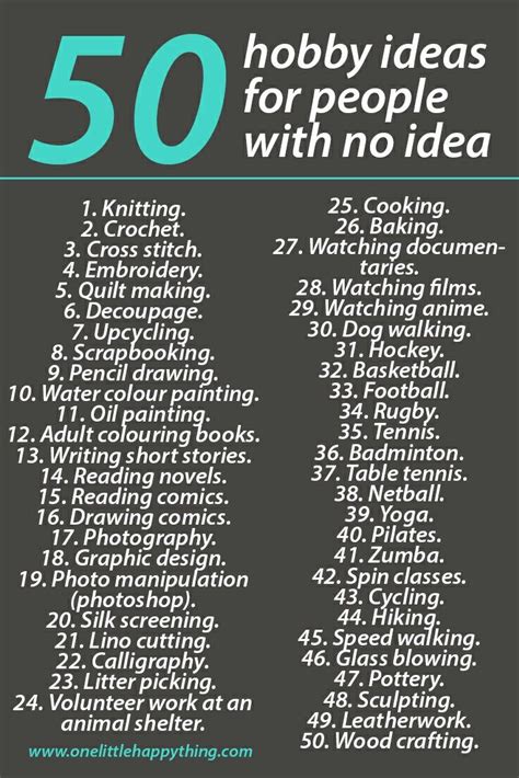 50 hobby ideas for those who have no idea | self improvement | The New ...