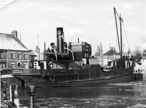 "SS Crowpill at Bridgwater Docks in 1963, Bridgwater, Somerset" by Jackie Boyer at ...