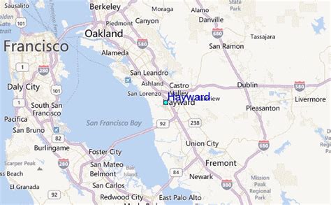 Hayward Tide Station Location Guide