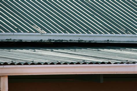 Corrugated Roof With Gutters Free Stock Photo - Public Domain Pictures