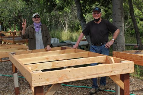 Volunteers Build New Tables for SPAWN's Native Plant Nursery | Turtle ...