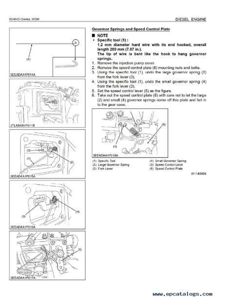 Kubota 03-M-DI Series Diesel Engine Workshop Manual PDF