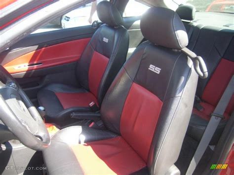 Ebony/Red Interior 2007 Chevrolet Cobalt SS Supercharged Coupe Photo #48051539 | GTCarLot.com