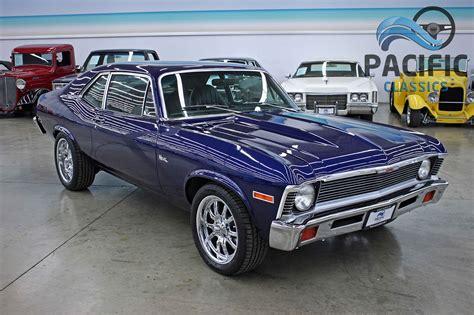 1972 Chevrolet Nova Blue - Pacific Classics