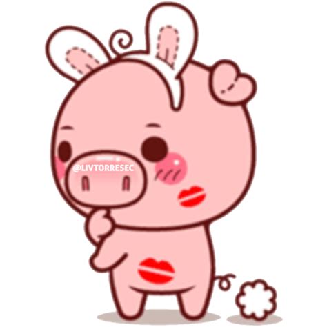 Sticker Maker - PINK PIG 2