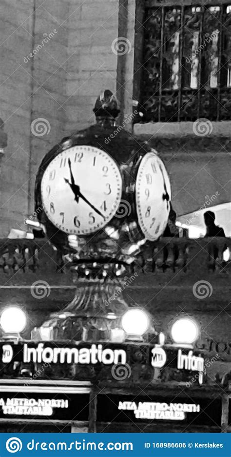 Iconic Grand Central Station Clock Stock Photo - Image of grand, central: 168986606