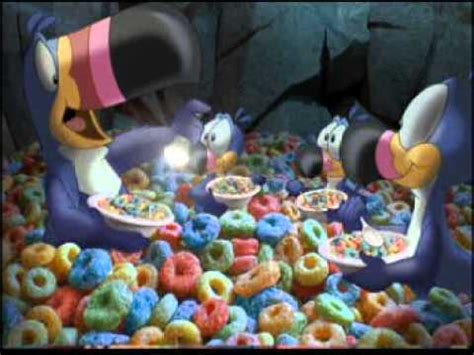 Kellogg's Froot Loops Blue Ghost Commercial - YouTube