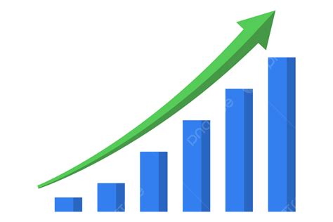 Blue Economy Grow Chart Design With Up Green Arrow, Economy Grow, Profit Chart, Grow Chart PNG ...