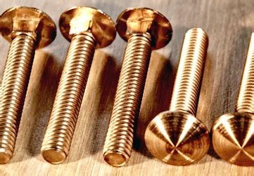 Copper Bolts Nuts Washers | Cu Alloy Fasteners/ Screws Price