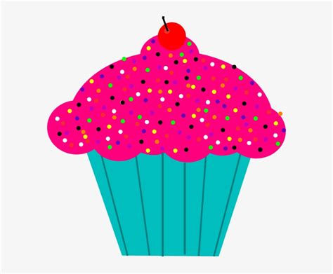 pink cupcake - Clip Art Library