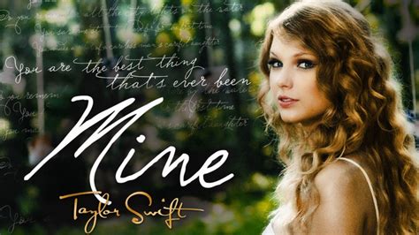 Taylor Swift - Mine (Almost Studio Acapella) - YouTube