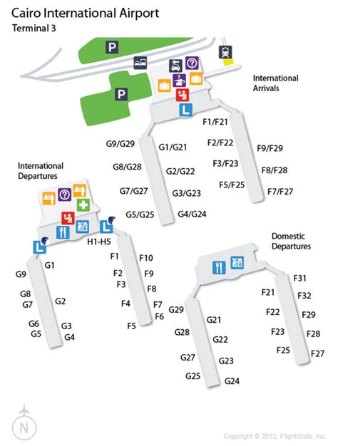 (CAI) Cairo International Airport Terminal Map | Cairo international airport, Cairo airport, Airport