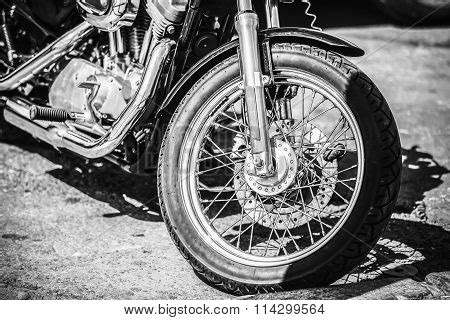 Motorcycle Front Wheel Image & Photo (Free Trial) | Bigstock