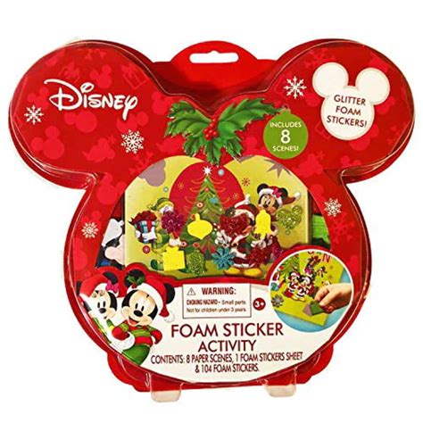 PANDA HOUSE Disney Foam Christmas Sticker Activity - Walmart.com