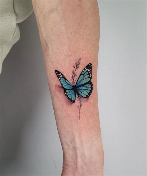 Blue Butterfly Tattoos: Meanings, Designs and Ideas | Art and Design