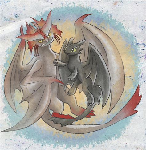 Toothless and Cloudjumper! by Z-N-K on DeviantArt