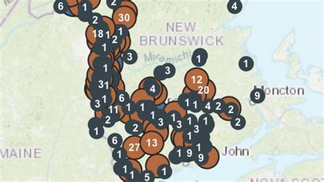 Power outages continue across New Brunswick | CBC News