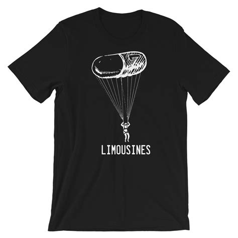 Parachute Guy Black T-Shirt – The Limousines