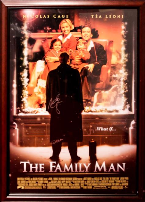 Sold Price: "THE FAMILY MAN" Critically-acclaimed Cast signed Movie Poster CAGE - December 5 ...