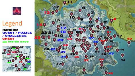 A Complete List of Genshin Impact Crimson Agate Locations with Maps