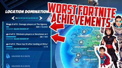 These Fortnite Achievements are THE WORST - YouTube