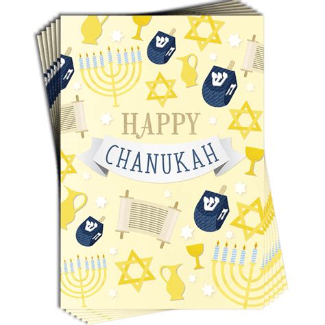 Chanukah Cards 6 pack – Davora Trade Website