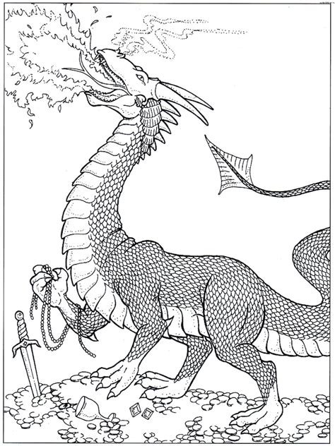 Fire Dragon Coloring Pages at GetColorings.com | Free printable colorings pages to print and color