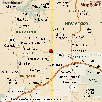 Where is Window Rock, Arizona? see area map & more