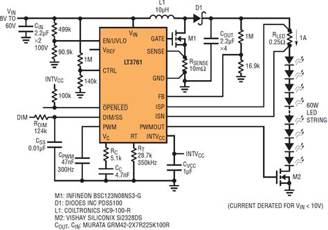 Accurate PWM LED Dimming without External Signal Generators, Clocks or µControllers | Analog Devices