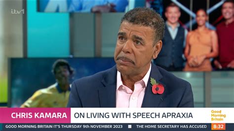 Chris Kamara admits he was 'ashamed' after apraxia diagnosis