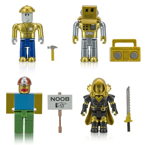 Roblox Action Collection - 15th Anniversary Roblox Icons Gold Collector's Set [Includes ...