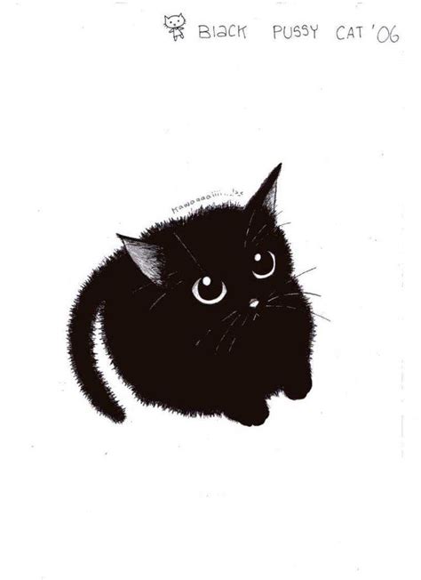 cute black cat by pinkmew Cute Black Cats, Cute Cats, Pretty Cats ...