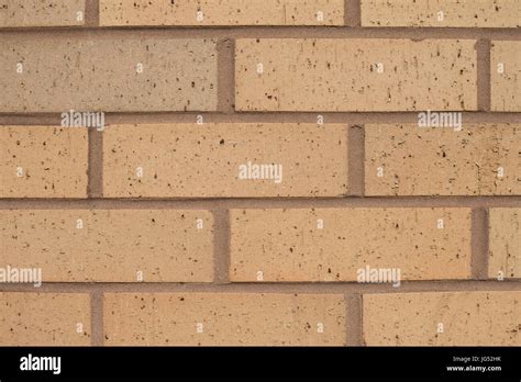 Brick wall made with new type of bricks Stock Photo - Alamy