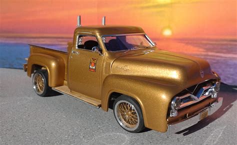 `55 Ford F 100 - Model Trucks: Pickups, Vans, SUVs, Light Commercial - Model Cars Magazine Forum