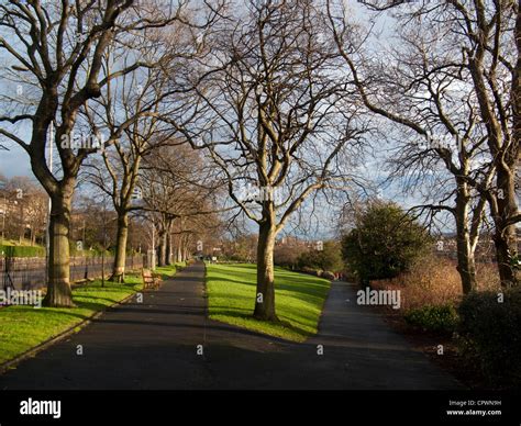 Royal terrace garden in Edinburgh Stock Photo - Alamy