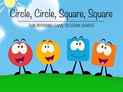 Circle Circle Square Square Games online for kids in Nursery by Math Learning Plan