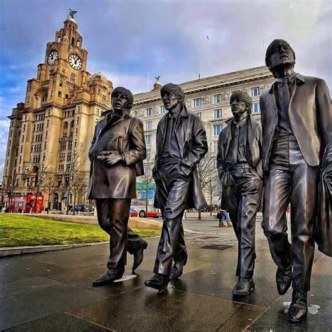 Beatles Statue in Liverpool. | Beatles art, The beatles, Beatles john