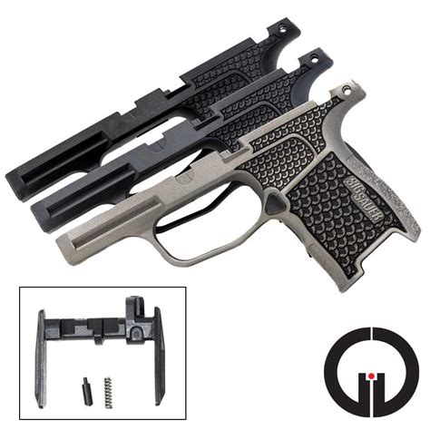 Laser-Sculpted Grip Module - P365 Manual Safety Kit - Grayguns