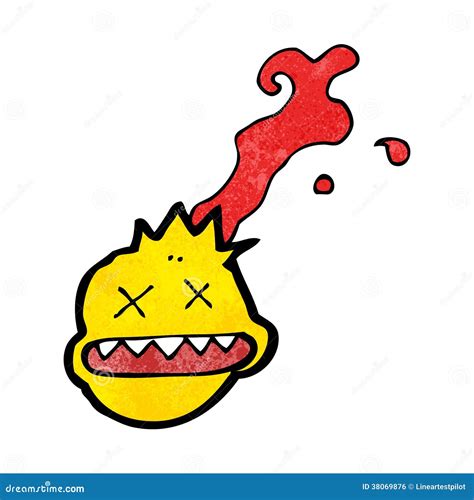 Cartoon Gunshot Head Symbol Stock Photography | CartoonDealer.com #38069876