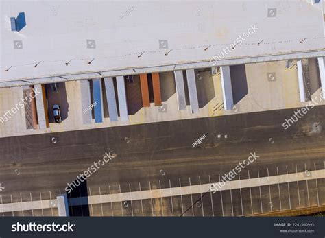 Aerial Top View Industrial Zone Buildings Stock Photo 2241560995 | Shutterstock