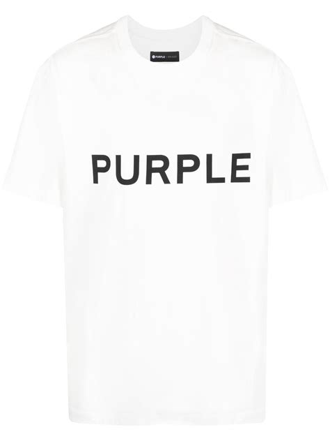 Purple Brand Logo Print T-shirt - Farfetch