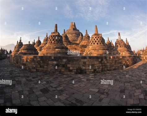 Architecture Borobudur Temple Stock Photo - Alamy