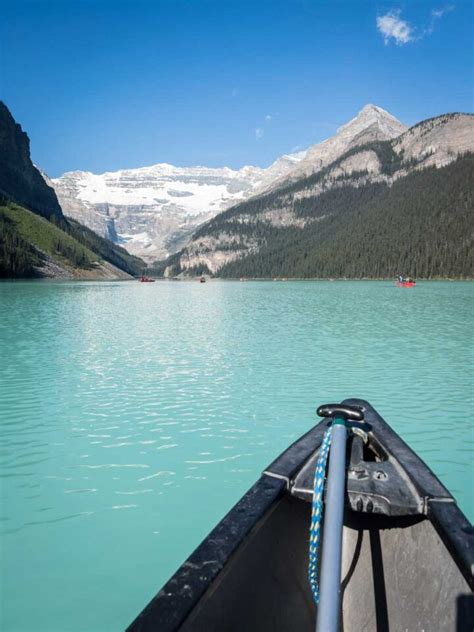 Complete Guide to Canoeing Lake Louise - Travel Banff Canada