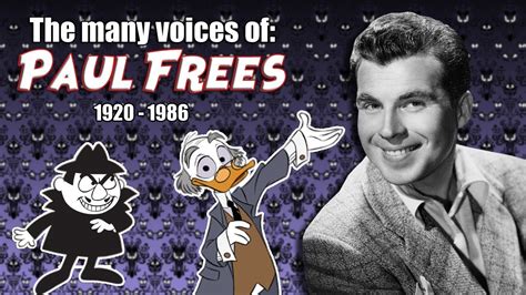 Many Voices of Paul Frees (Rocky and Bullwinkle / Ludwig Von Drake / and much much more) - YouTube