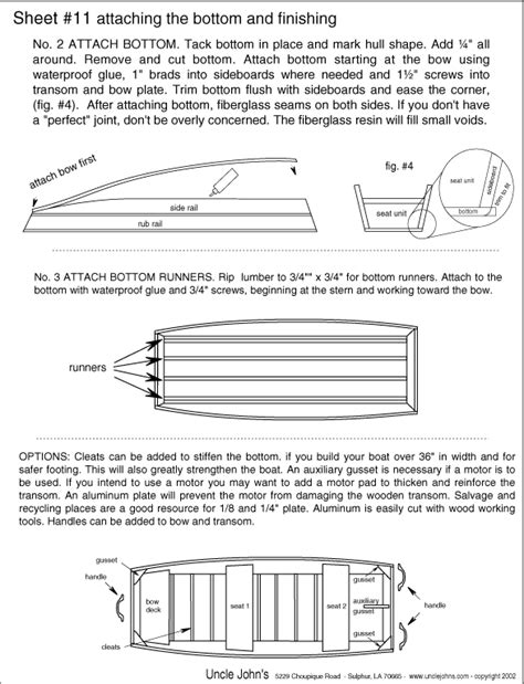 Woodwork Wooden Jon Boat Plans PDF Plans