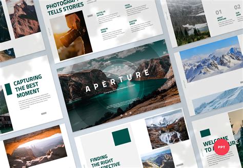 Photography Portfolio PowerPoint Presentation Template - Graphue