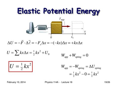 PPT - Physics 114C - Mechanics Lecture 19 (Walker: Ch. 8.1-2) Potential ...