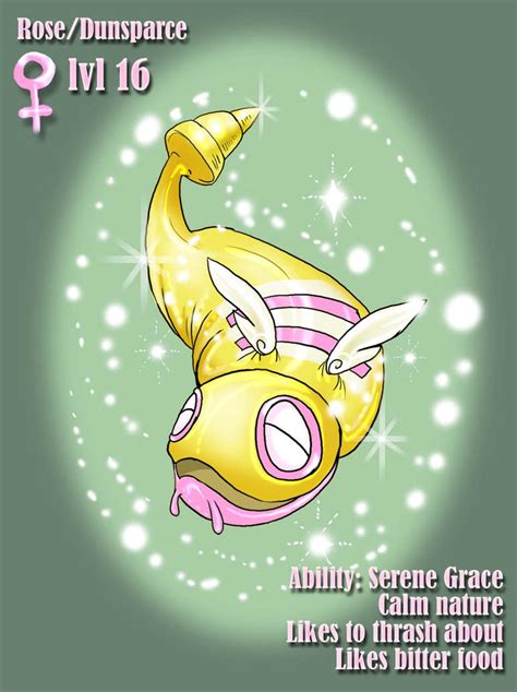 Shiny Dunsparce by Rodentruler on DeviantArt