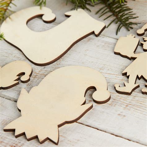 Unfinished Wood Elf Shapes Cutout - All Wood Cutouts - Wood Crafts ...