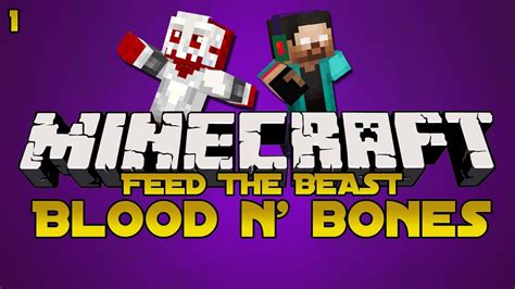 Minecraft FTB - Blood'n'Bones - Ep01 - Ft.VytautasMGP - YouTube